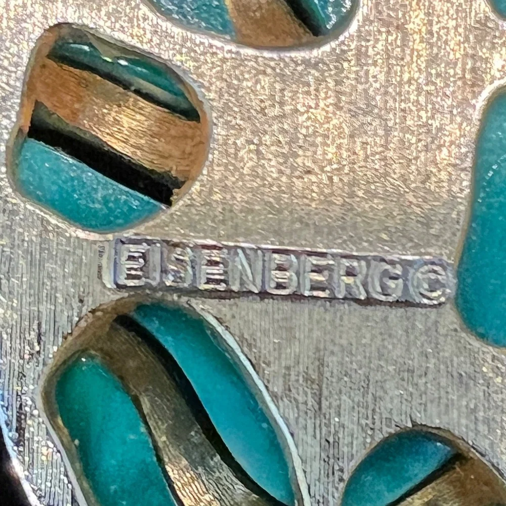 Rare 3 piece Eisenberg vintage jewelry set - Picture 10 of 15